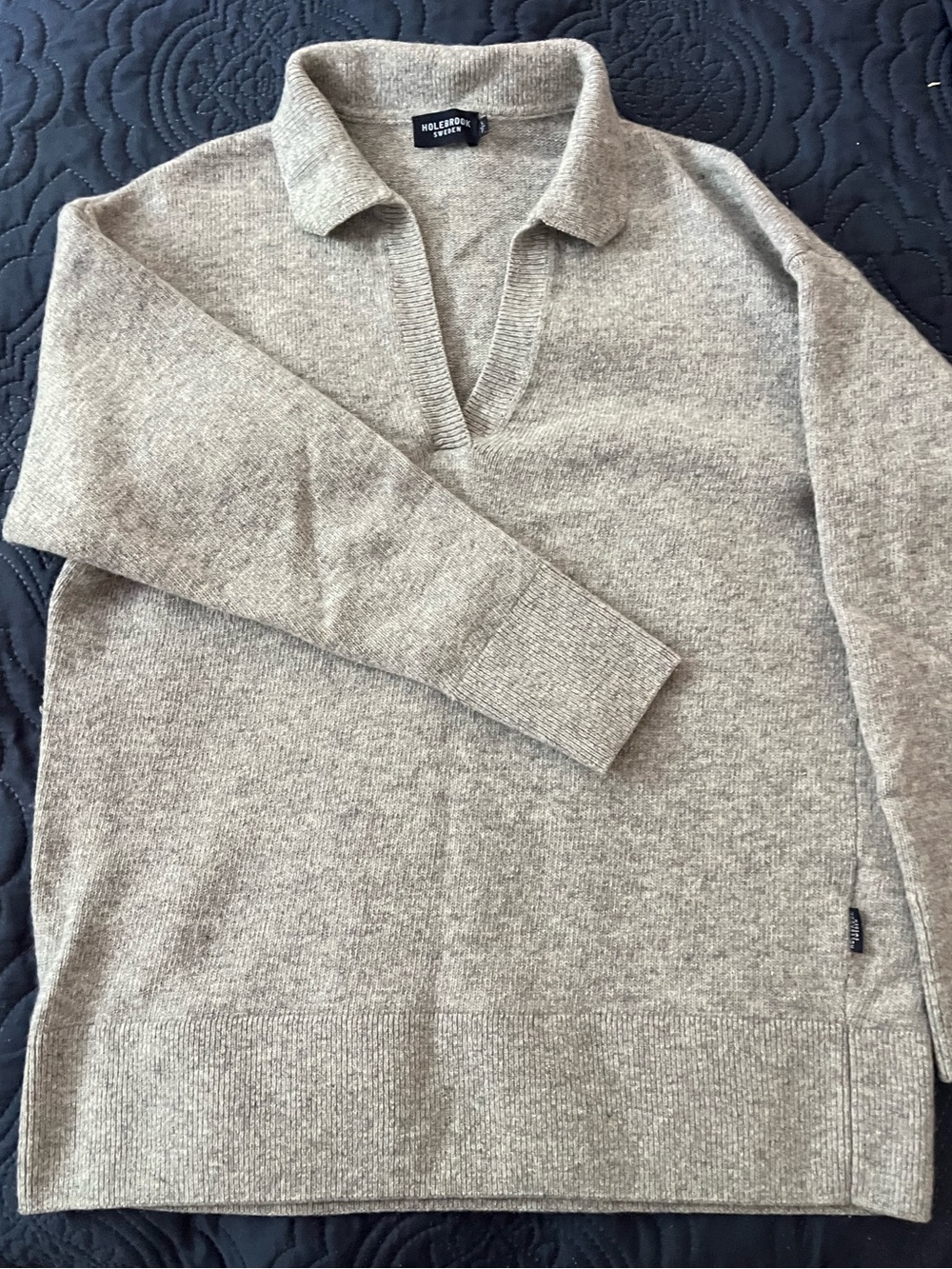 Holebrook Sweden Wool Collared Sweater